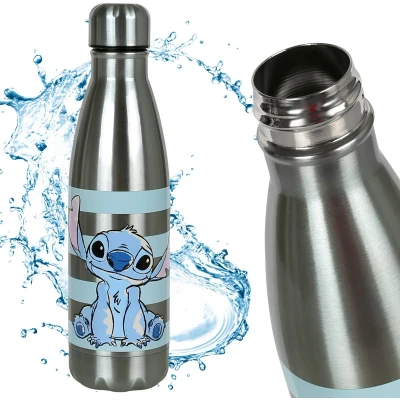 Afbeelding van DISNEY Stitch Thermale waterfles, roestvrijstalen fles, fles 450 ml