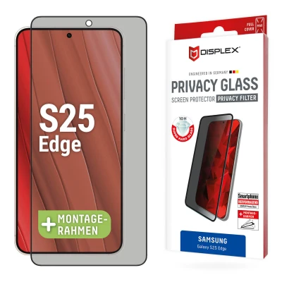 Afbeelding van Displex Screenprotector Privacy Glass voor de Samsung Galaxy S25 Edge