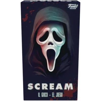 Afbeelding van Funko Games Scream EL Game Coöperatief gezelschapsspel voor volwassenen en kinderen vanaf 13 jaar allemaal tegen Ghost Face® Meeslepende ervaring met app 20 minuten 3 8 spelers