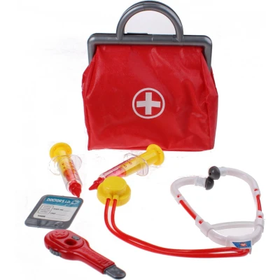 Afbeelding van Johntoy Dokterstas met Accessoires, 6dlg.