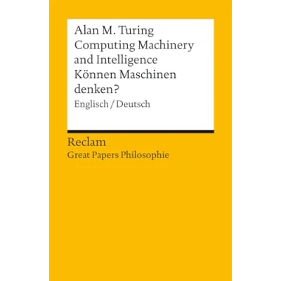 Afbeelding van Computing Machinery and Intelligence / Können Maschinen denken?
