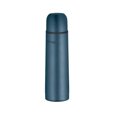 Afbeelding van THERMOcafé by THERMOS TC BEVERAGE BOTTLE 0,50 l matte roestvrijstalen thermosfles met beker, 12 uur warm en 24 koud, lekvrij, voor school, onderweg kantoor