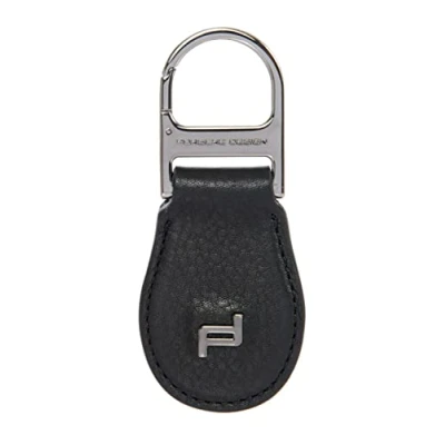 Afbeelding van PORSCHE DESIGN Sleutelhanger Keyring Drop Black Zwart