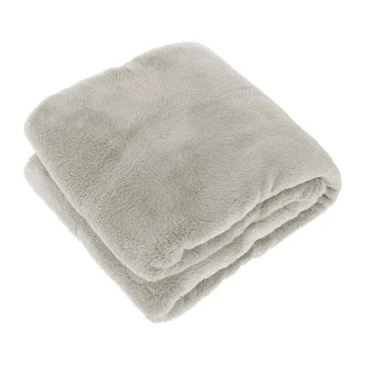 Afbeelding van Plaid justin l200 b150 cm chat grey Unique Living