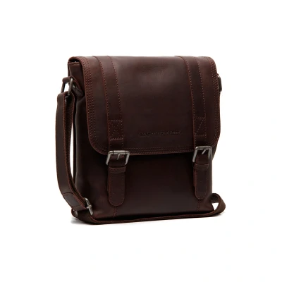 Afbeelding van The Chesterfield Brand Leren Schoudertas Bruin Adelanto