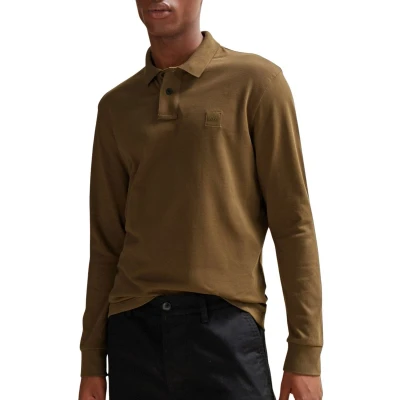Afbeelding van BOSS Passerby Poloshirt, Heren, Maat: XXL, Open green twentyeight