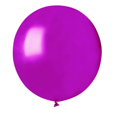 Afbeelding van Envelop, 25 parelmoerkleurige ballonnen van hoogwaardig natuurlijk latex, G150 (Ø 48 cm, parelmoer bordeauxrood)