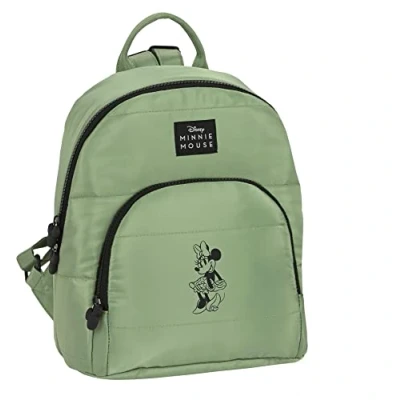 Afbeelding van Casual Rugtas Minnie Mouse Mint shadow Militair groen 13 L