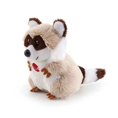 Afbeelding van Trudi Sweet Collection knuffel Wasbeer 9 cm Hoge kwaliteit pluche Knuffeldier voor jongens en meisjes Beige Bruin 7x8x9 maat XXS