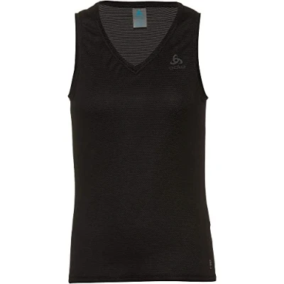 Afbeelding van Odlo F Dry Light Eco functioneel shirt voor dames, zwart.