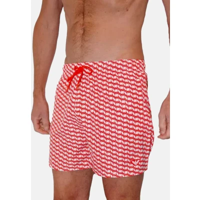 Afbeelding van Armani Jeans Zwemshorts, Heren, Maat: Medium, Red