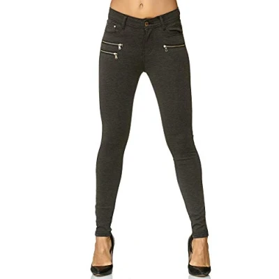 Afbeelding van Elara Jeggings, Dames, Maat: 40, Grau