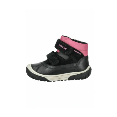 Afbeelding van Geox B Omar Girl Wpf C Enkellaarzen voor meisjes, Zwart en fuchsia