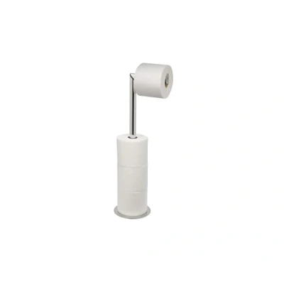 Afbeelding van Joseph EasyStore Luxe toiletpapierhouder op voet, 2 in 1 houder van roestvrij staal, capaciteit 4 rollen