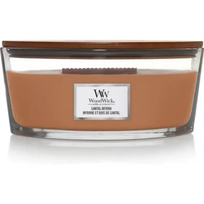 Afbeelding van WoodWick Santal Myrrh Ellipse Candle