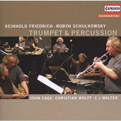 Afbeelding van Reinhold Friedrich, Robyn Schulkowsky Music For Trumpet &amp; Percussion (CD)