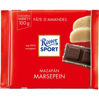 Afbeelding van Ritter Sport Marsepein 12x100g