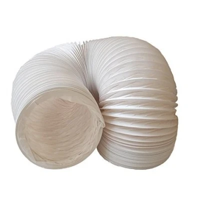 Afbeelding van Daniplus Afvoerslang van pvc, flexibel, diameter 150 mm, lengte 4 m, voor airconditioning, droger, afzuigkap
