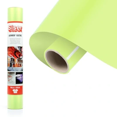 Afbeelding van Siser® Thermotransfer vinyl, limoen, 100 x 30 cm