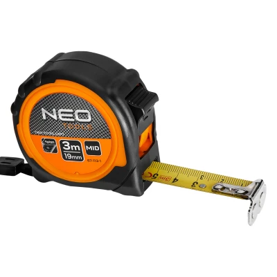Afbeelding van Rolmaat 3mtr, Magnetisch dubbel slot