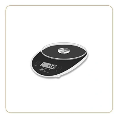 Afbeelding van LB Office HBP 900 verzendweegschaal van gehard glas, zwart