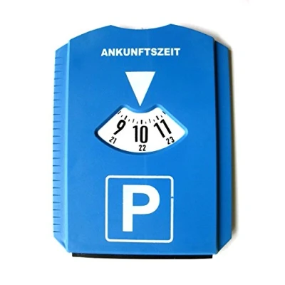 Afbeelding van H&amp;B IJskrabber met parkeerschijf