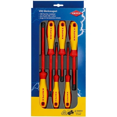 Afbeelding van Knipex 00 20 12 V01 Schroevendraaier set VDE 6 delig