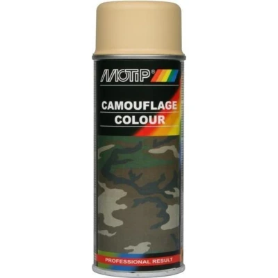 Afbeelding van Motip camouflagelak mat RAL 1001 beige 400 ml.