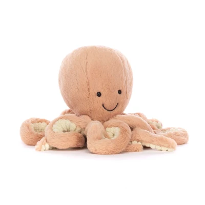 Afbeelding van Jellycat Odell Octopus knuffel 23 cm in de kleur