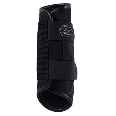 Afbeelding van QHP QCross Kevlar A eventing beschermers zwart maat:l