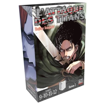 Image de L&#039;Attaque des Titans Coffret T09 à T12