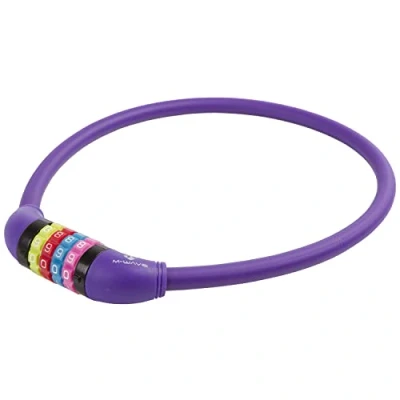 Afbeelding van M Wave DS 12.6, 5 S kabelslot, violet