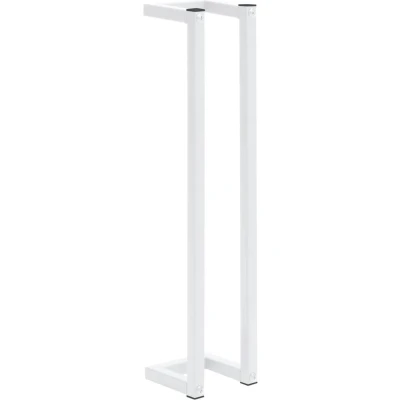 Afbeelding van Handdoekenrek 12,5x12,5x60 cm staal wit