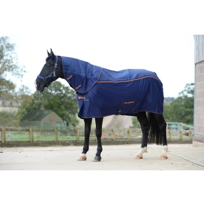Afbeelding van Bucas Therapy Neck Navy/Orange 145/198/L