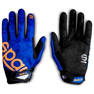 Afbeelding van Mechanische Handschoenen Sparco MECA III Blauw Maat S