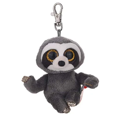 Image de Porte clés en peluche Ty Beanie Boo&#039;s Clip Dangler le Paresseux