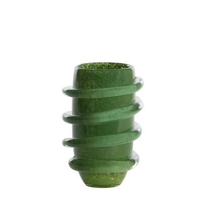 Afbeelding van Light &amp; Living Vaas ODATE Ø16.5x25cm Groen