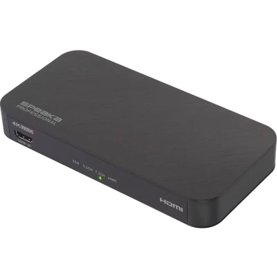 Afbeelding van SpeaKa Professional TV, receiver, Audio Extractor SP HDA 502 [HDMI HDMI] 3840 x 2160 Pixel eARC, S/PDIF + analoge uitgang