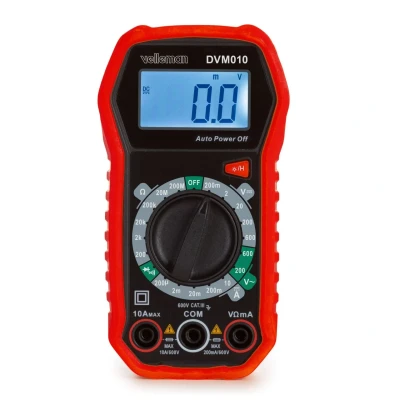 Afbeelding van Digitale multimeter, geschikt voor het meten van AC/DC stroom, s