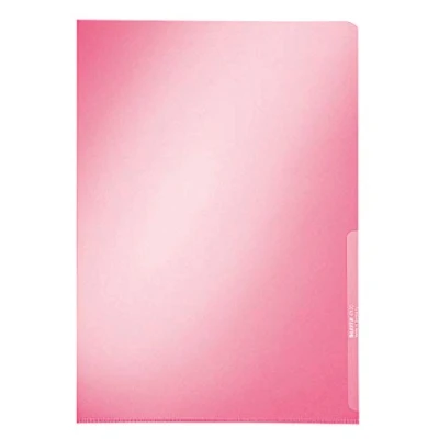 Afbeelding van L map Leitz Premium copy safe 0.15mm PVC A4 rood