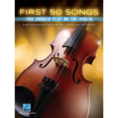 Afbeelding van First 50 Songs You Should Play on the Violin