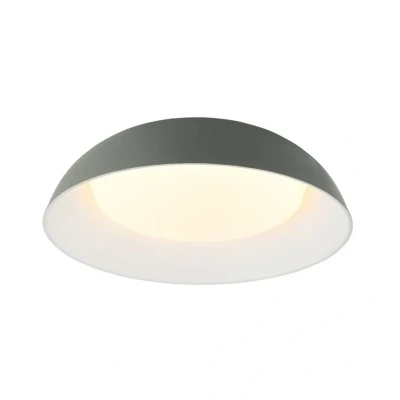Afbeelding van Lindby LED plafondlamp 1licht aluminium, acryl H: 13 cm grijs Inclusief lichtbron