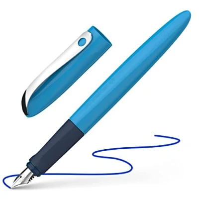 Afbeelding van Schneider vulpen Wavy blauw S 162113
