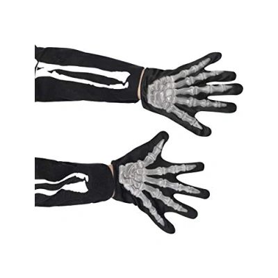 Afbeelding van Dressing Up &amp; Costumes Halloween Skeleton Gloves, Child