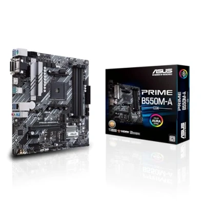 Afbeelding van Asus PRIME B550M A/CSM Moederbord Socket AMD AM4 Vormfactor Micro ATX chipset AMD® B550