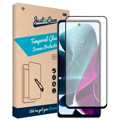 Afbeelding van Just in Case Gehard Glas Edge to Screenprotector Motorola Moto G200