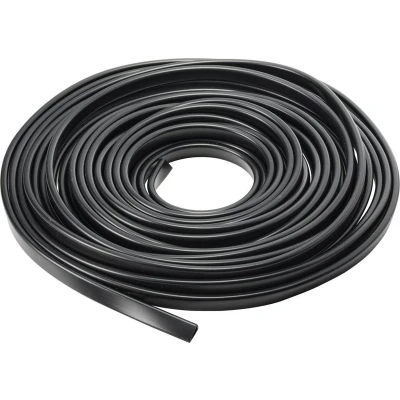 Afbeelding van TRU COMPONENTS Stootrand PVC Zwart 10 m