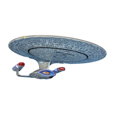 Afbeelding van 1:2500 AMT 1126 Star Trek The Next Generation U.S.S. Enterprise NCC 1701 D Snap it Kit Plastic Modelbouwpakket