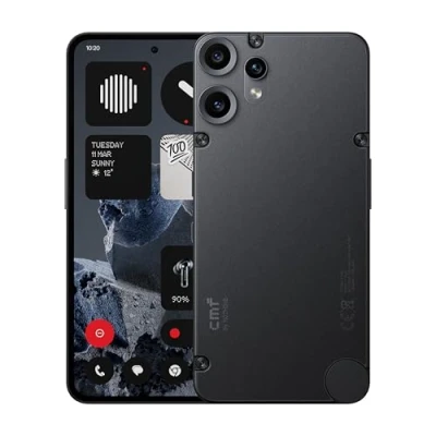 Afbeelding van CMF Phone 2 Pro 128 GB 5G smartphone met 50 MP camera en 20 x zoom, 6,77 inch FHD+ AMOLED display bij 120 Hz, 5000 mAh batterij Nothing OS 3.2 zwart