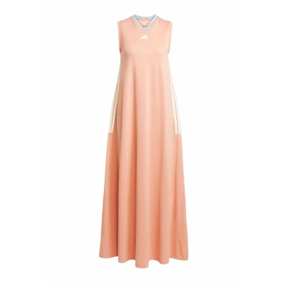Afbeelding van adidas Sportswear TIRO CUT Stripes SOFT LONG Maxijurk, Dames, Maat: XS, Ambient blush white